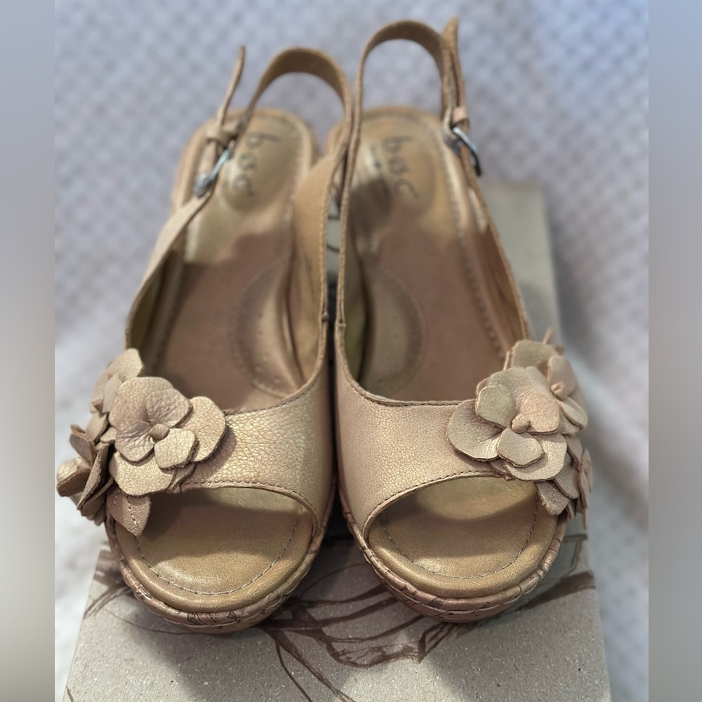 BOC GOLD/Bronze Leather Sandals